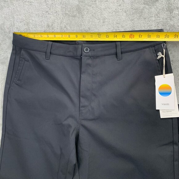 Vuori Cascade Tech Pants Men’s 38x30” Chino Black Lightweight Performance Preppy - Picture 7 of 11